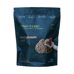 Geno-vedic Pomegranate Peel front of package