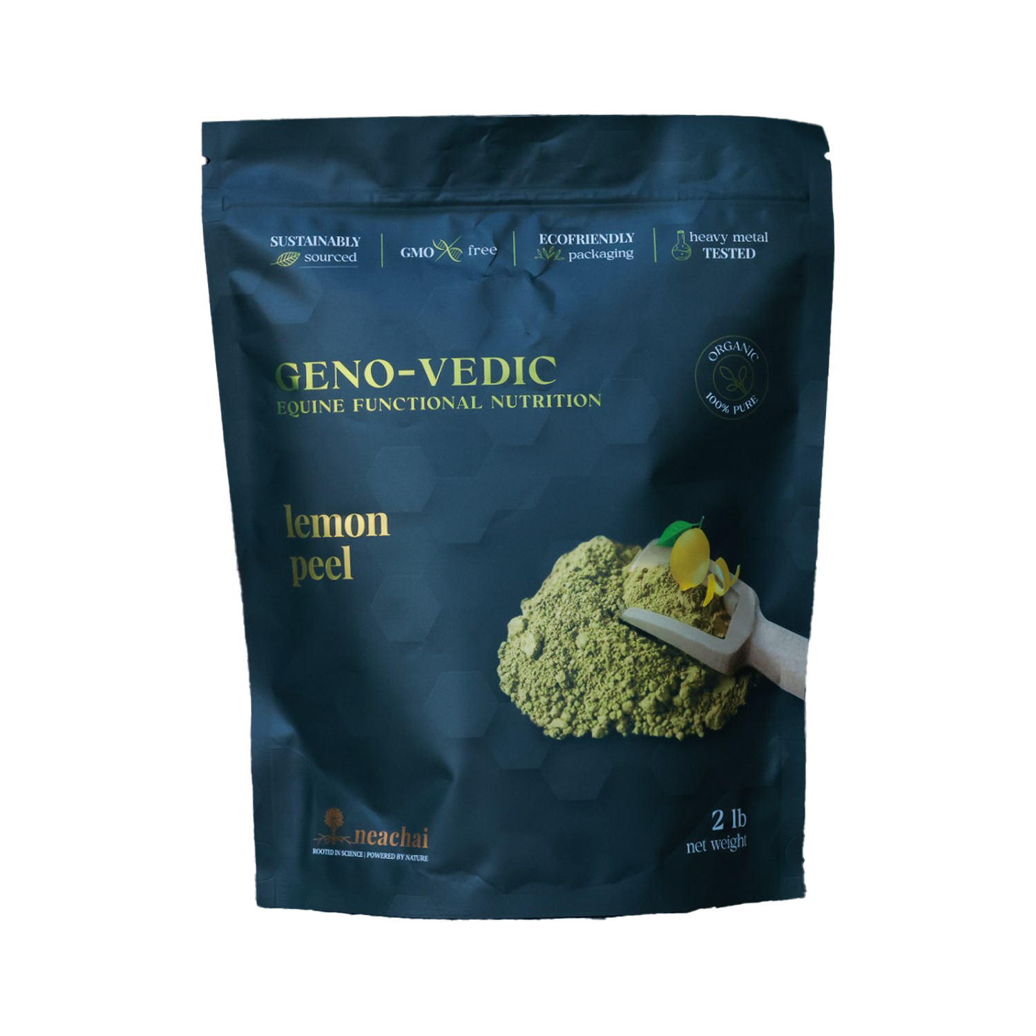 Geno-vedic Lemon Peel front of package