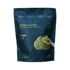 Geno-vedic Lemon Peel front of package