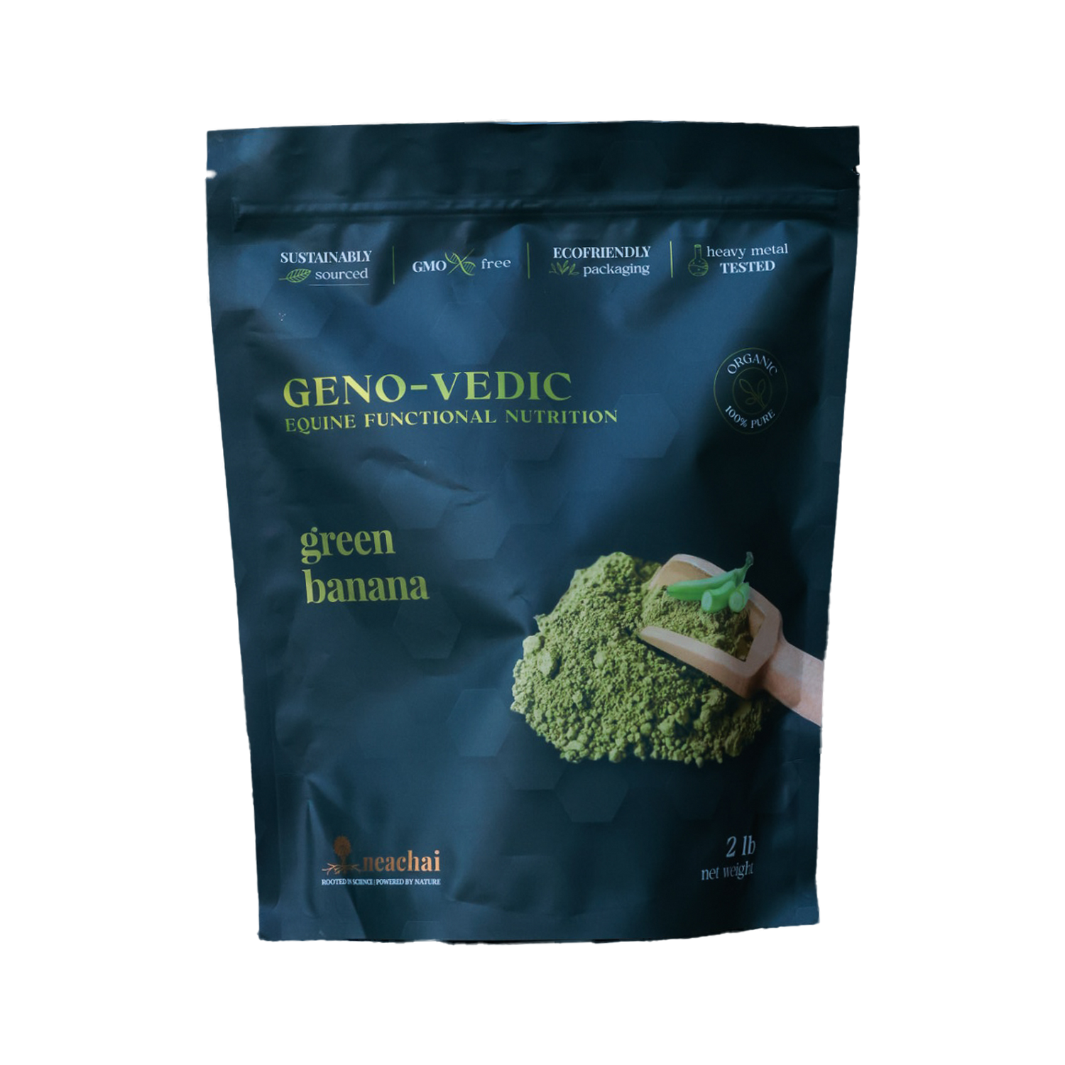 Geno-vedic Green Banana front of package